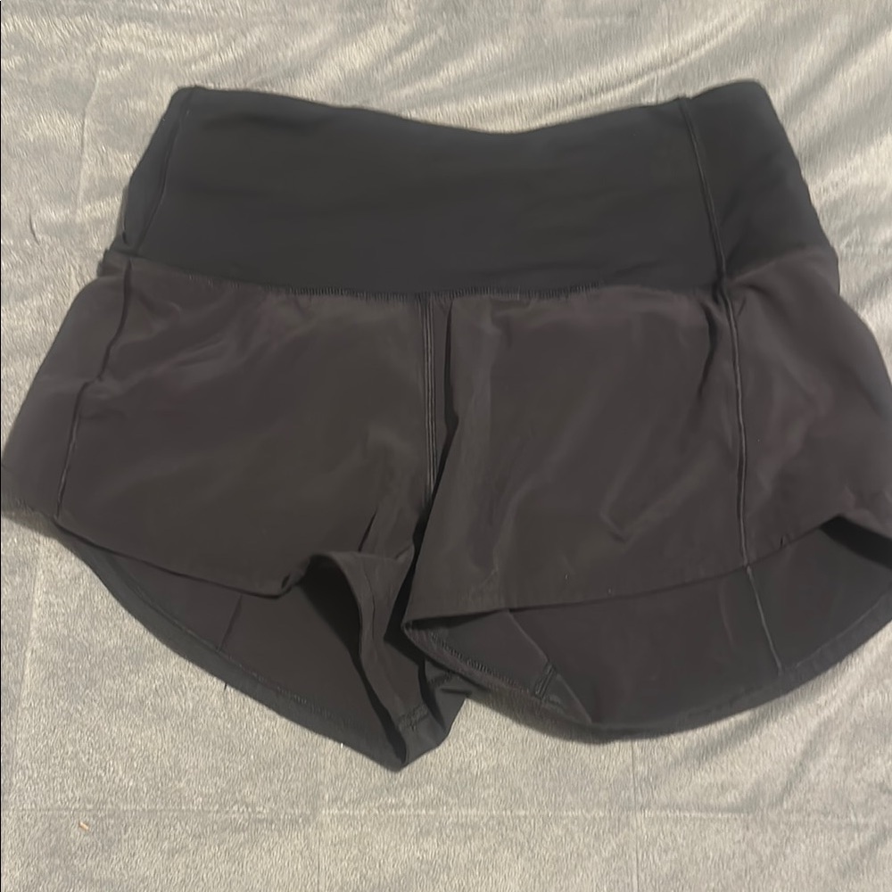 Lululemon Speed Up Black shorts